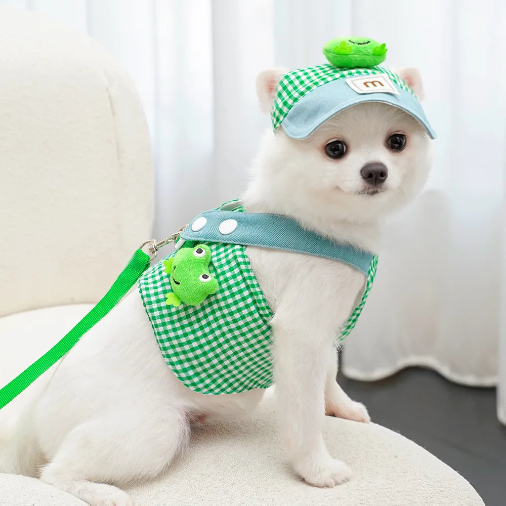 Duck & Frog Pet Harness Set