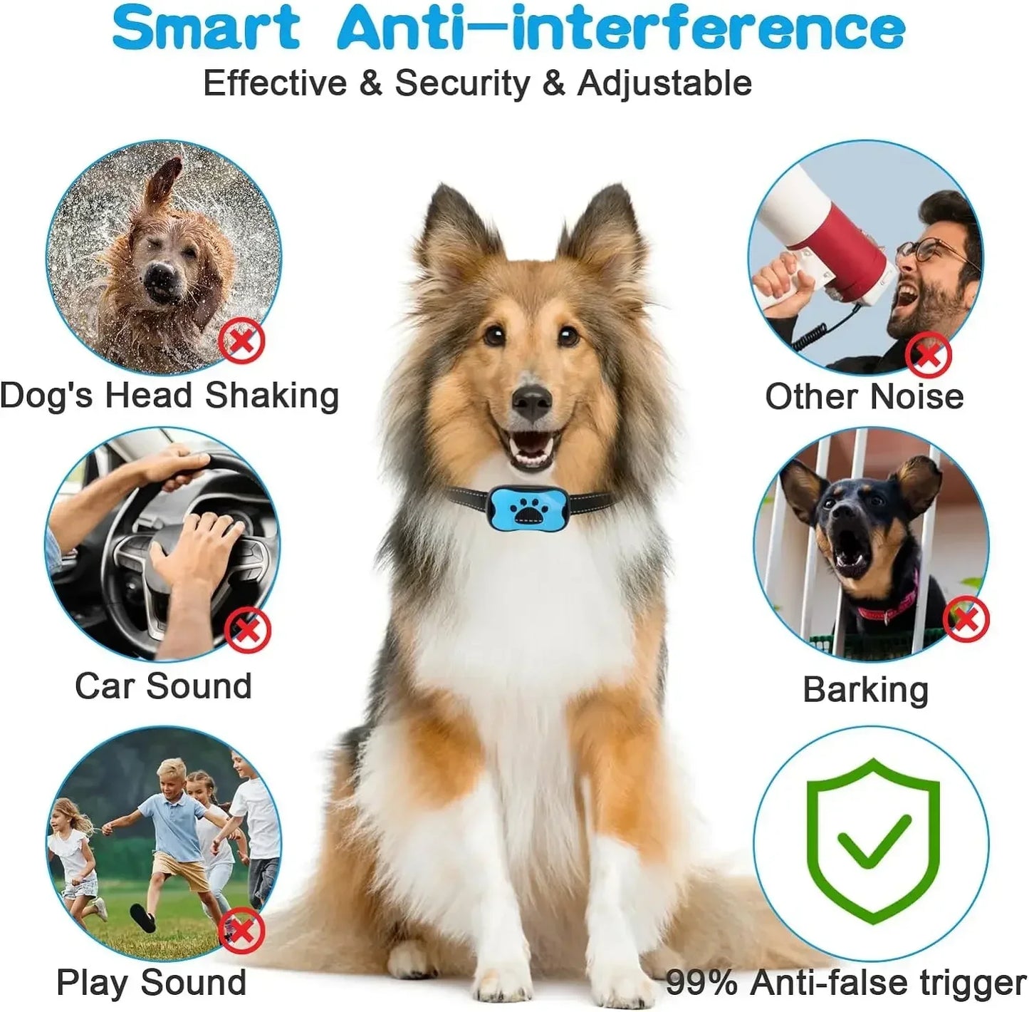 Anti-Bark Dog Collar