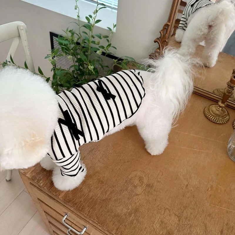Luxury Bowknot Dog Dress