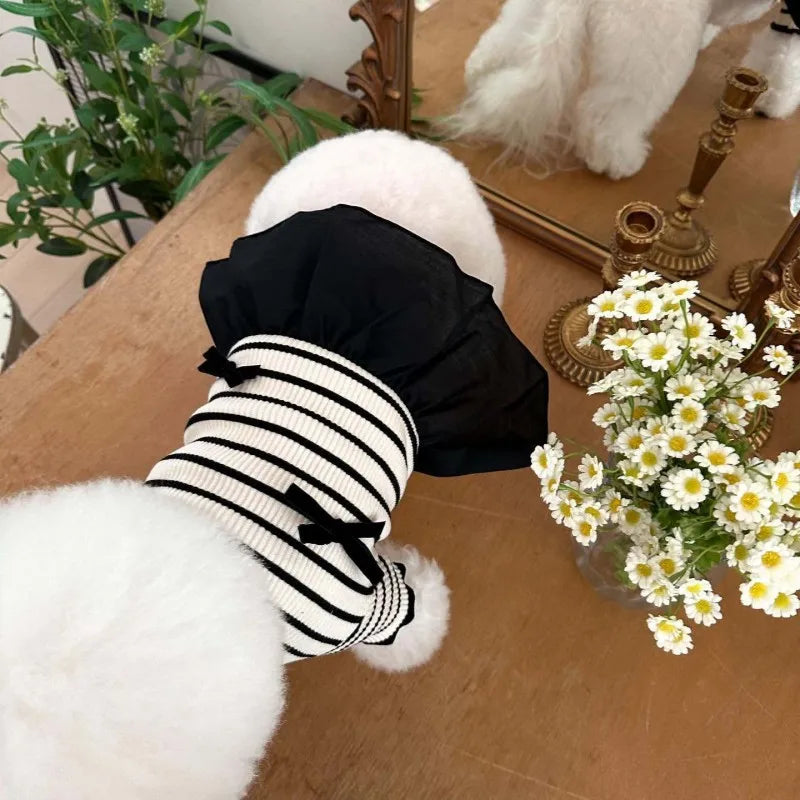 Luxury Bowknot Dog Dress