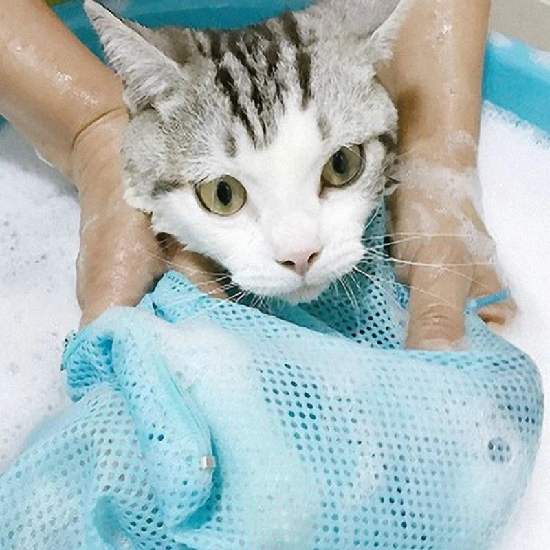 Mesh Cat Grooming Bag