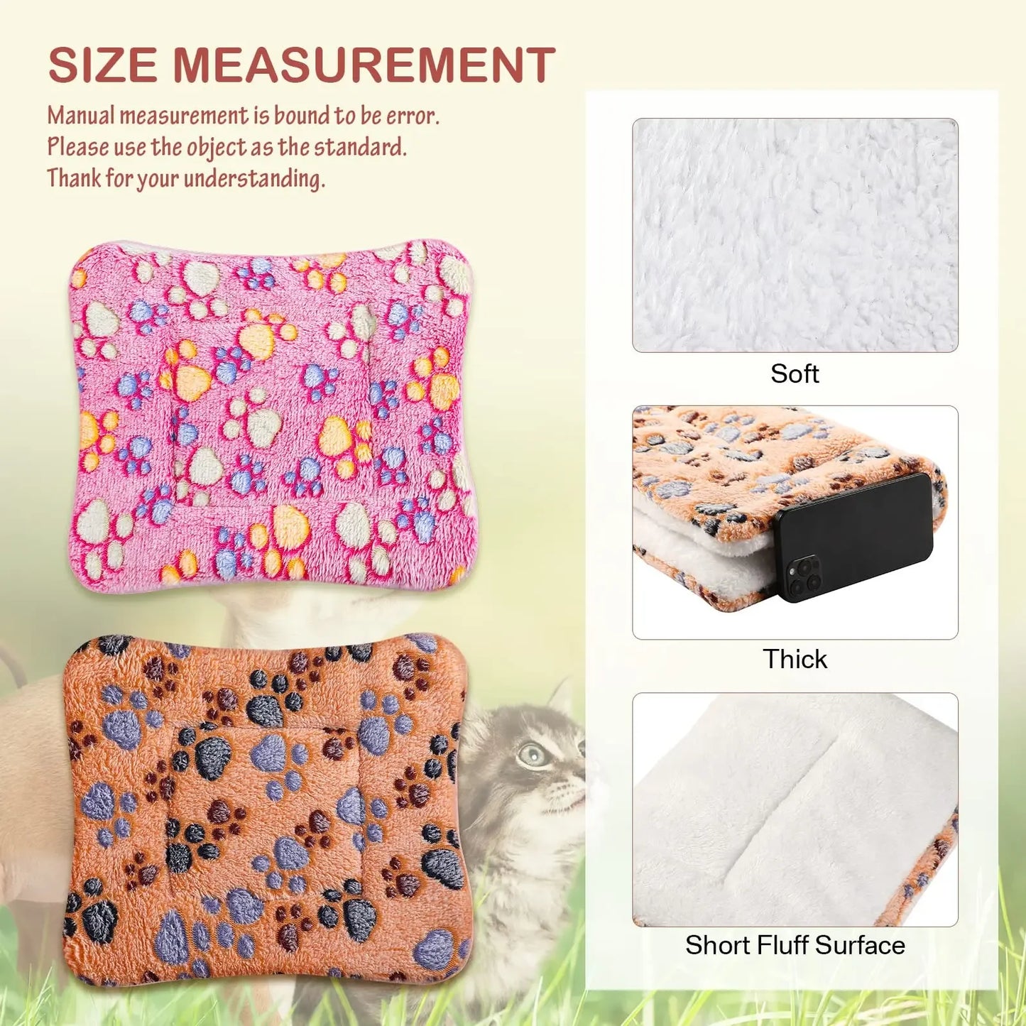 Flannel Pet Sleeping Mat