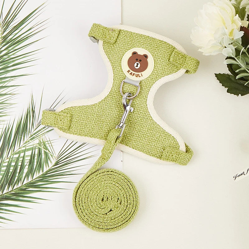 Rabbit Harness Leash Set