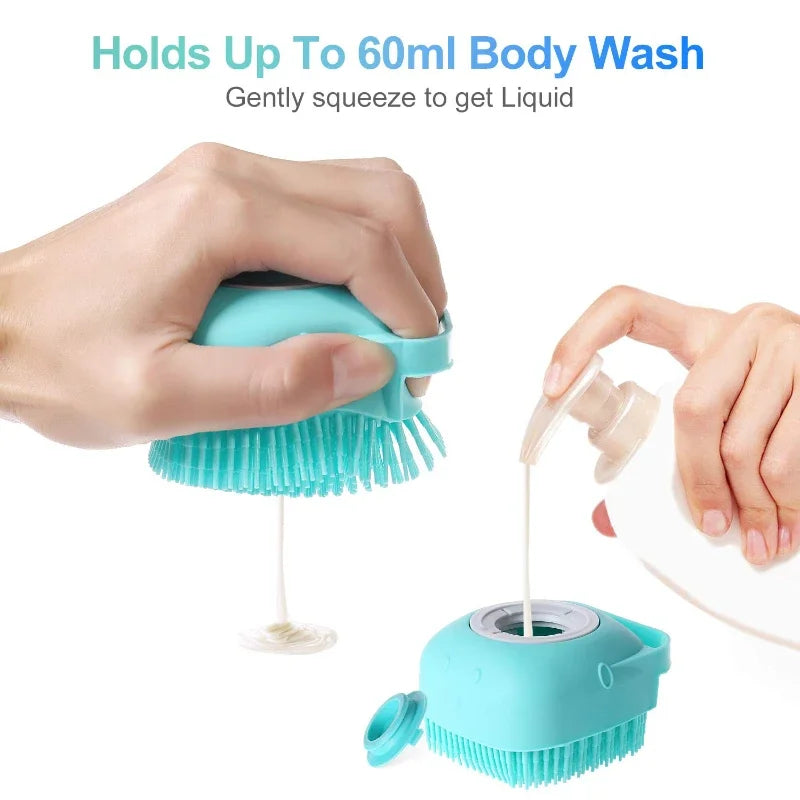 Pet Shampoo Brush Comb