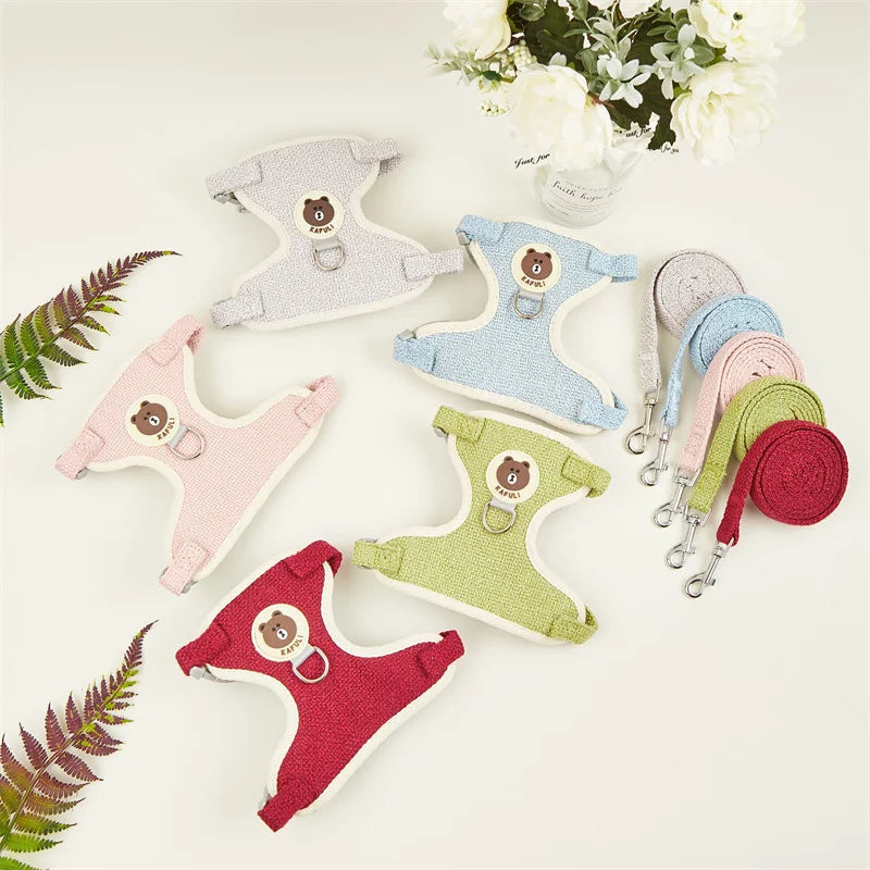 Rabbit Harness Leash Set