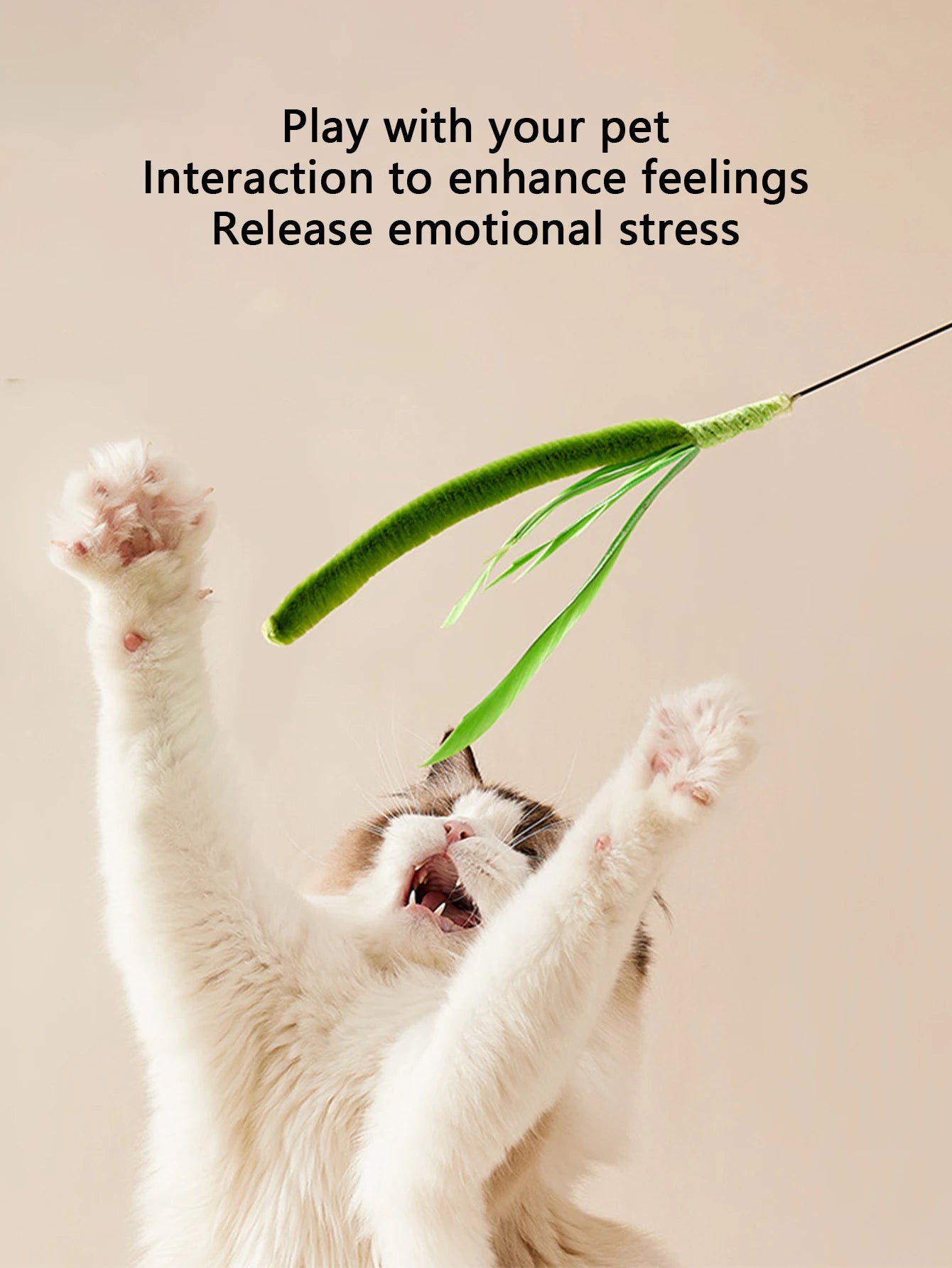 Kimpets Cat Teaser Wand