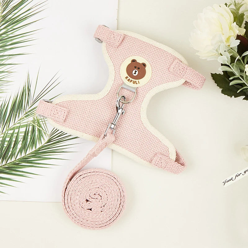 Rabbit Harness Leash Set