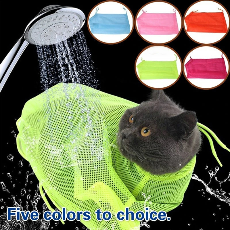 Mesh Cat Grooming Bag