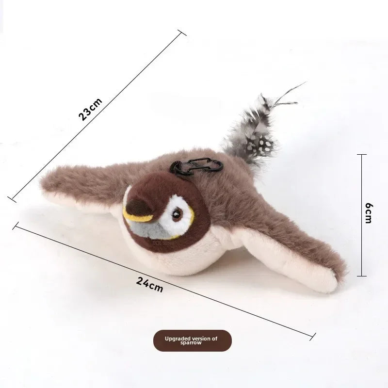 Electric Catnip Bird Toy