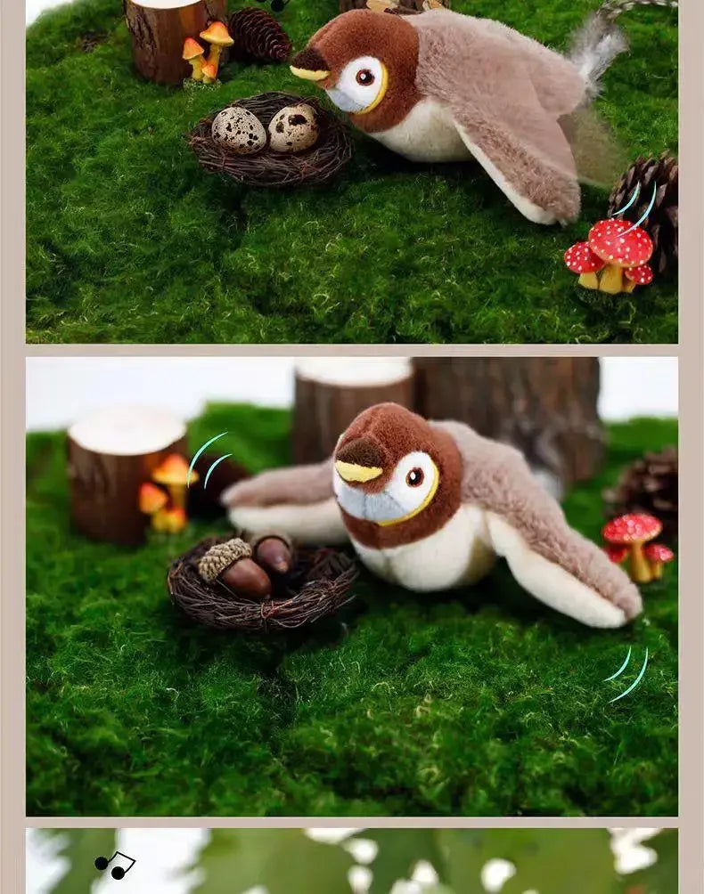 Electric Catnip Bird Toy