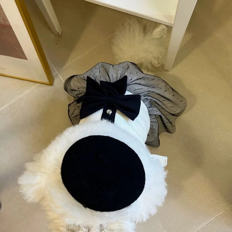 Luxury Bowknot Dog Dress