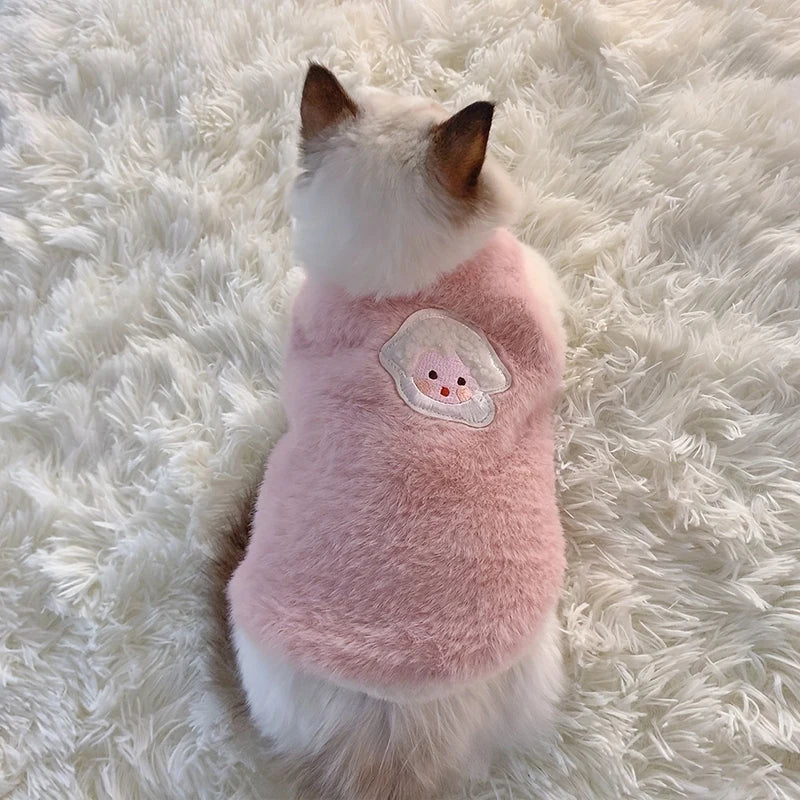 Warm Kitten Winter Vest