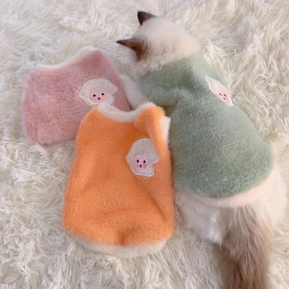 Warm Kitten Winter Vest