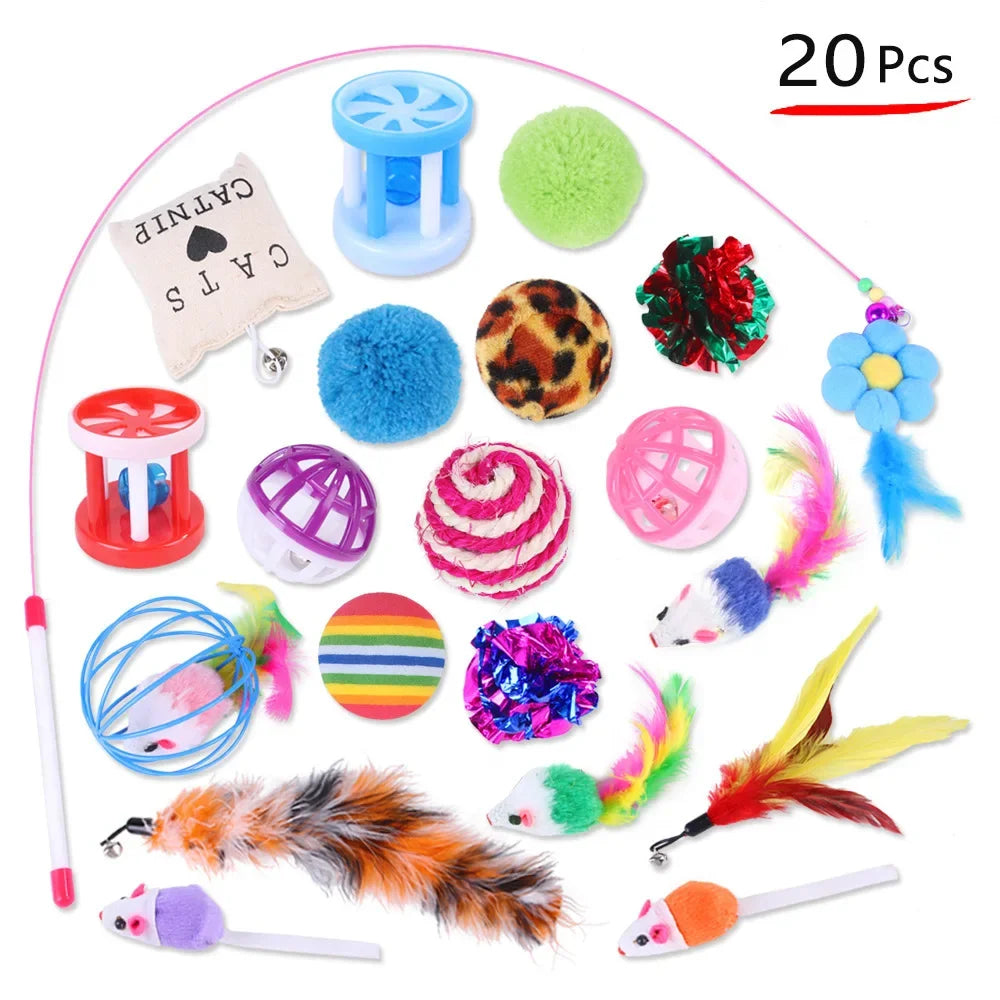 Cat Tunnel Toy Set