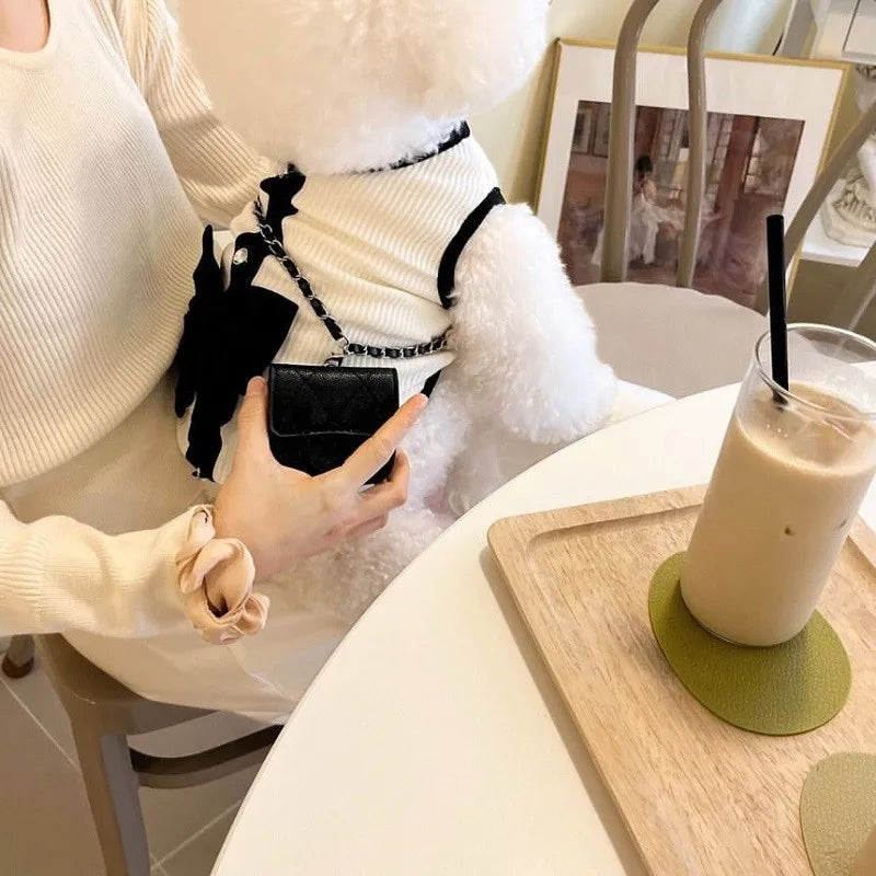Luxury Bowknot Dog Dress