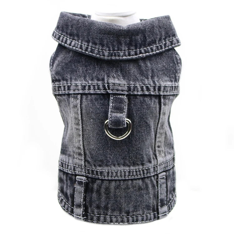 Towable Denim Dog Jacket