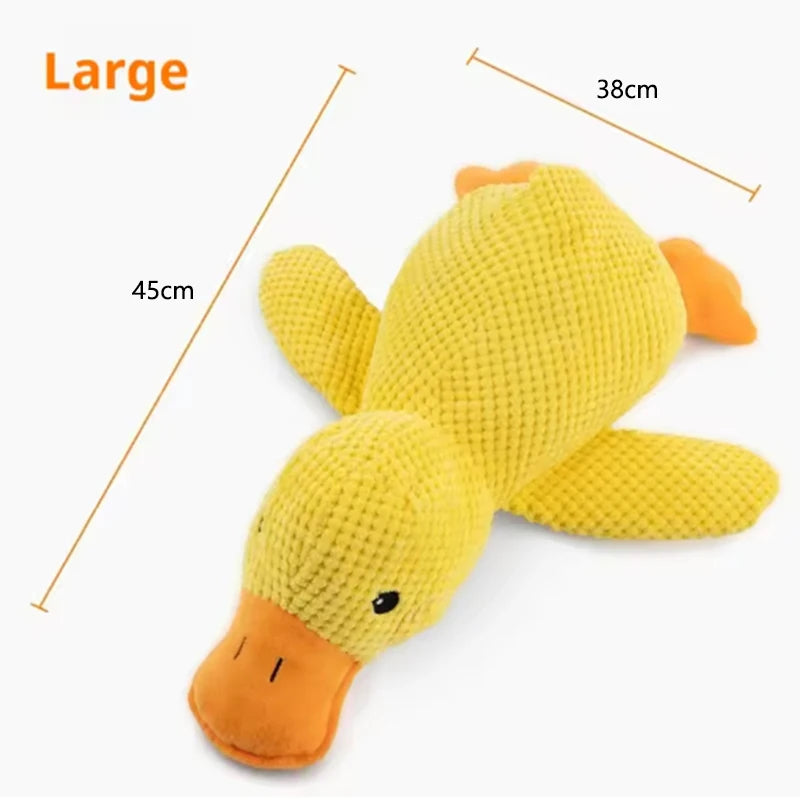 Stomping Duck Plush Dog Toy