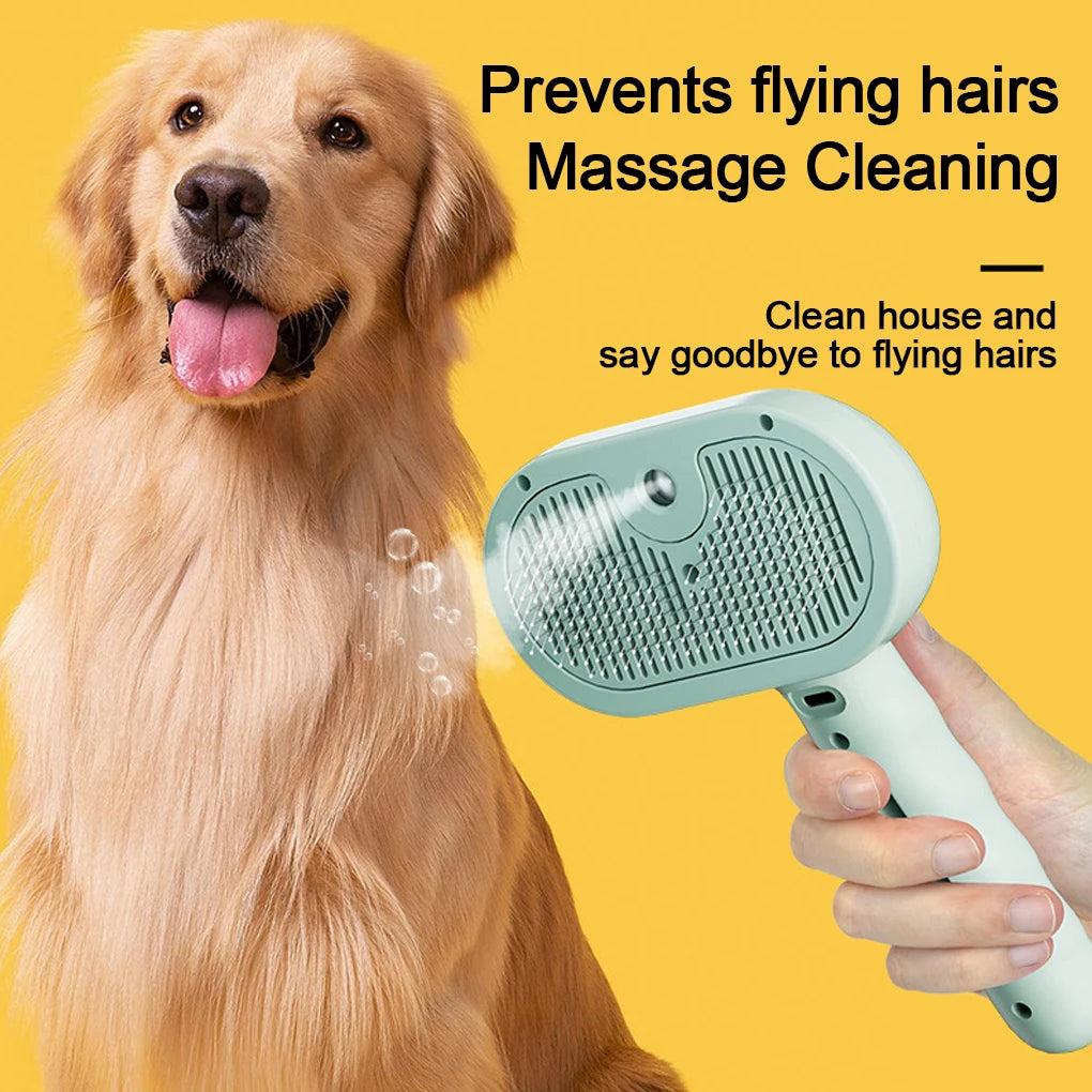 Steam Dog Grooming Brush
