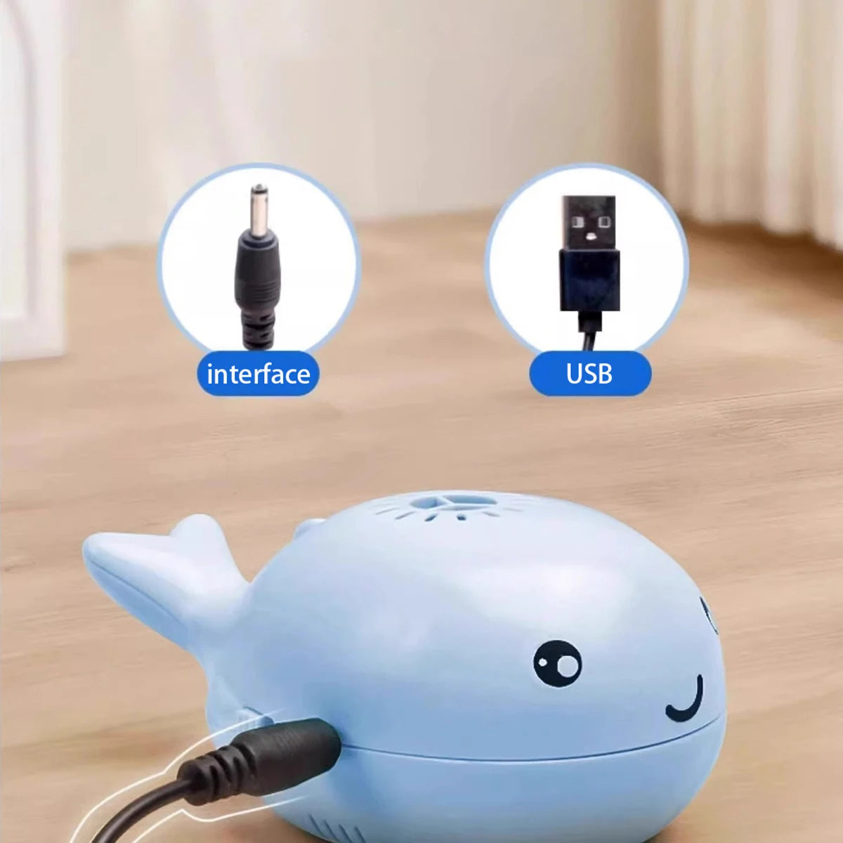 Whale Floating Cat Toy