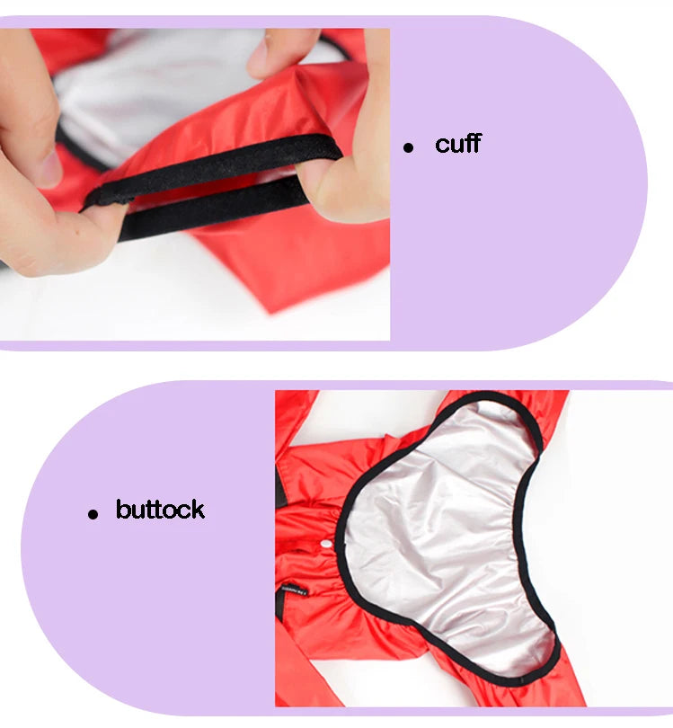Dog Face Raincoat Jumpsuit
