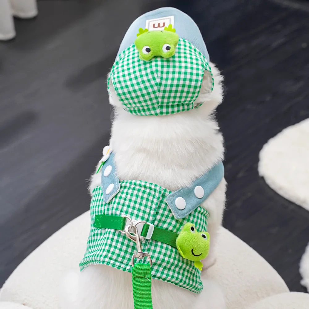 Duck & Frog Pet Harness Set