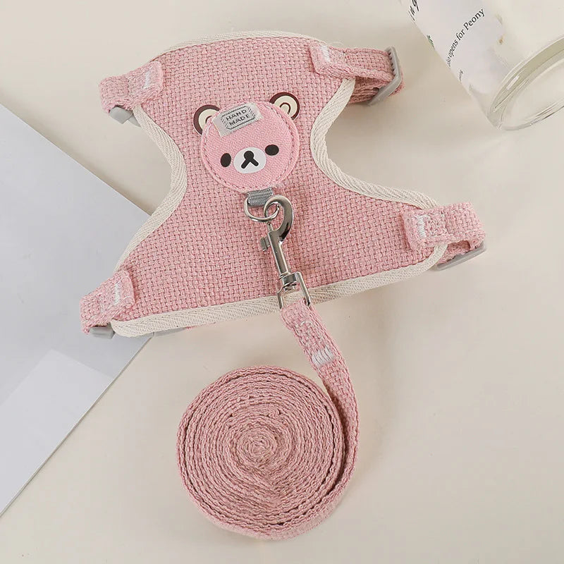 Rabbit Harness Leash Set