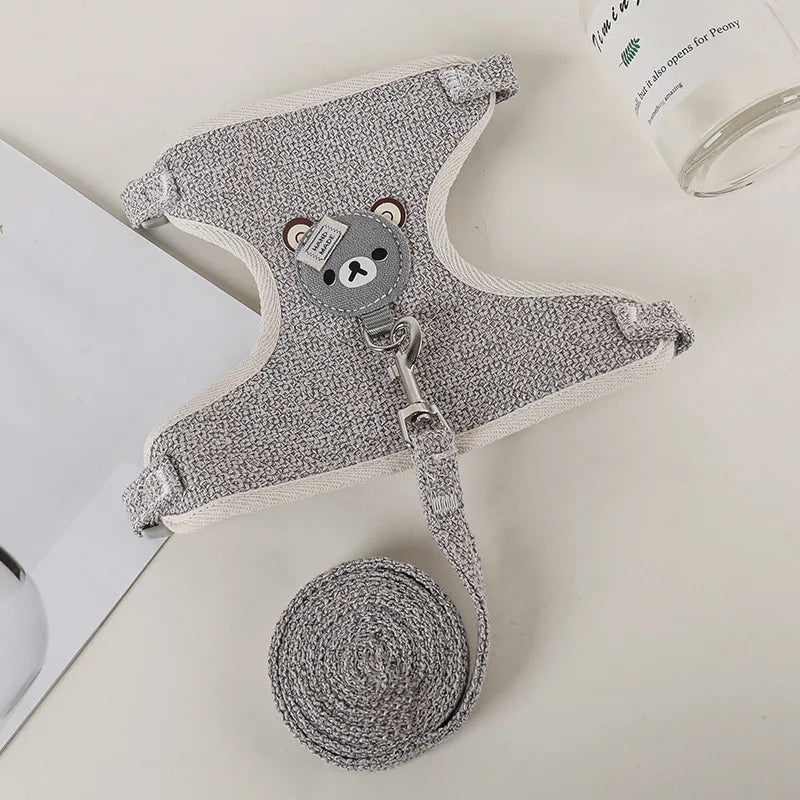 Rabbit Harness Leash Set