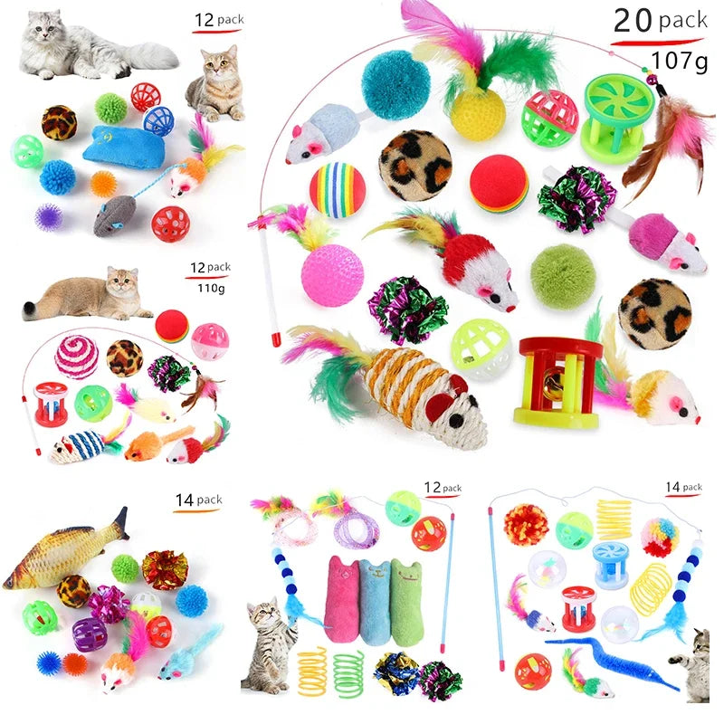 Cat Tunnel Toy Set