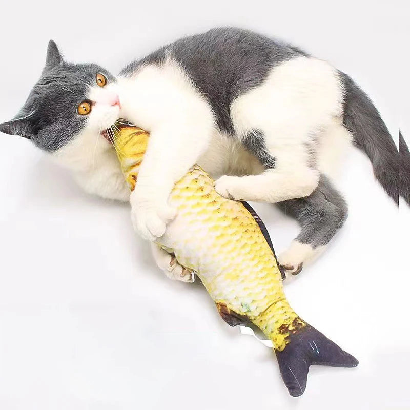 Catnip Fish Kicker Toy
