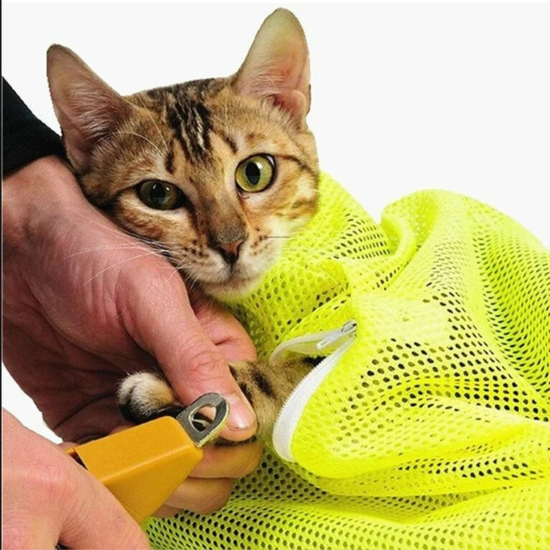 Mesh Cat Grooming Bag