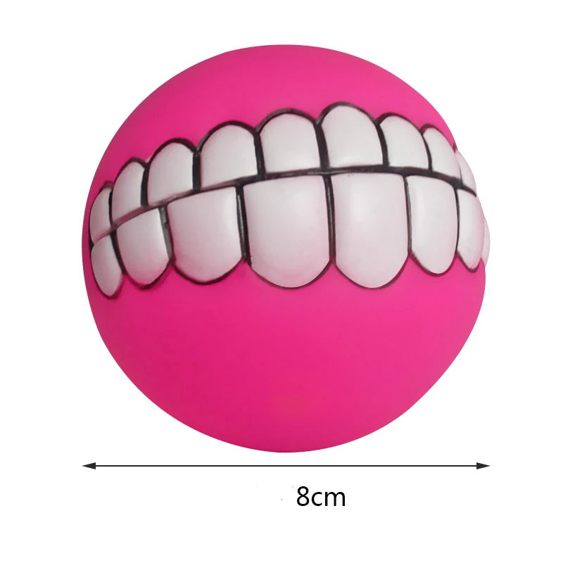 Funny Dog Teeth Ball Toy