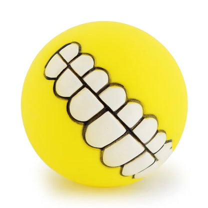 Funny Dog Teeth Ball Toy