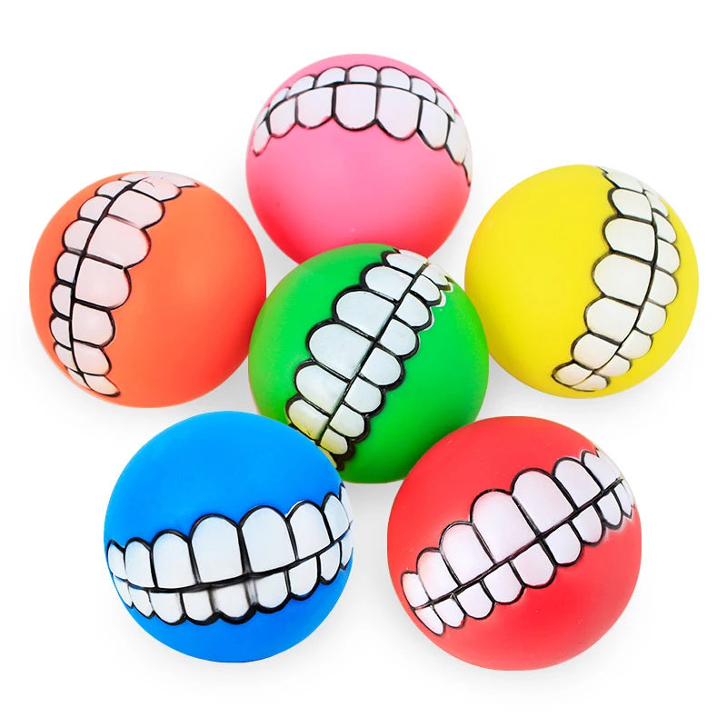 Funny Dog Teeth Ball Toy