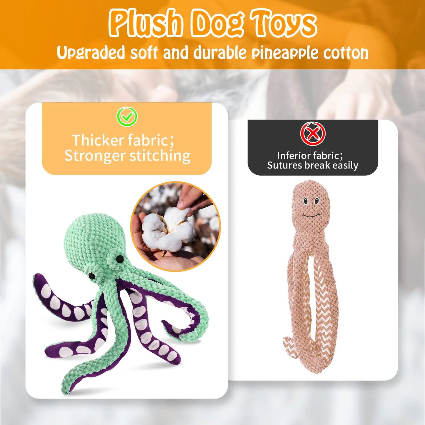 Octopus Shell Voice Plush Toy