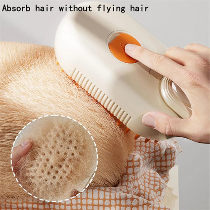 Electric Pet Steam Brush