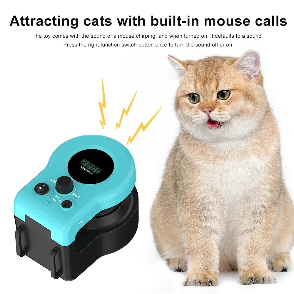 Interactive Cat Running Wheel