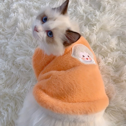 Warm Kitten Winter Vest