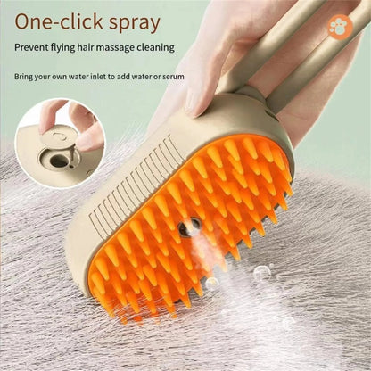 Electric Pet Steam Brush