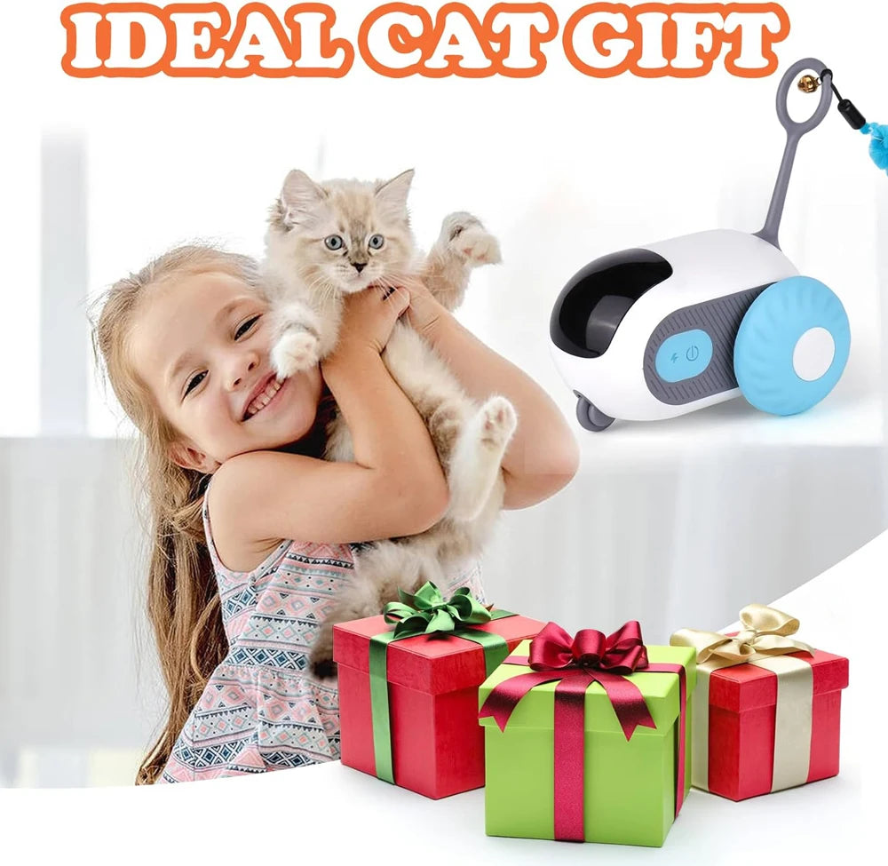 Smart Cat Toy 2-in-1 Moving Car
