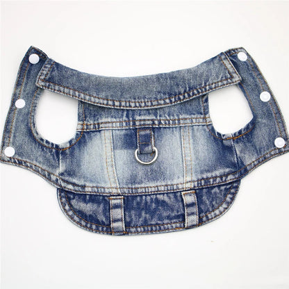 Towable Denim Dog Jacket
