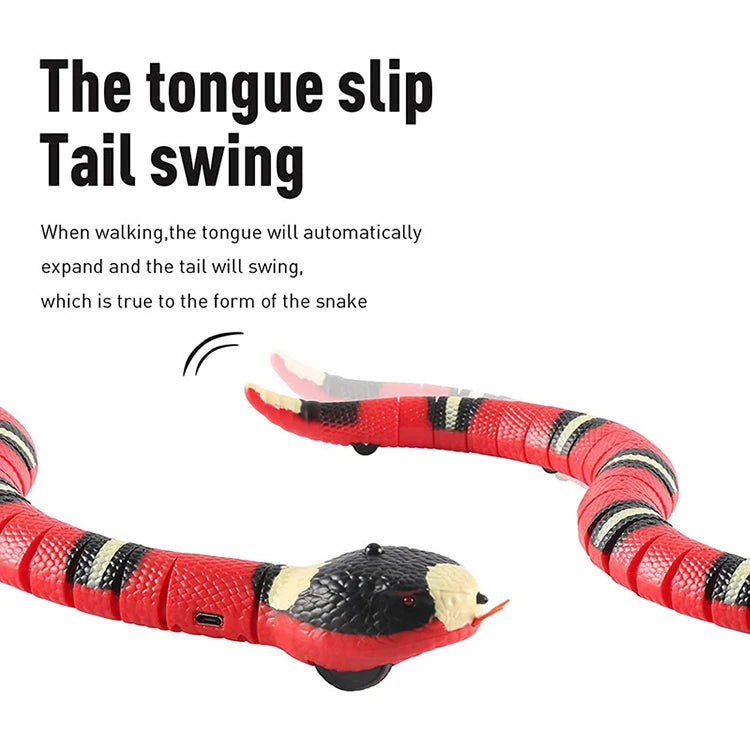 Interactive Smart Snake Cat Toy