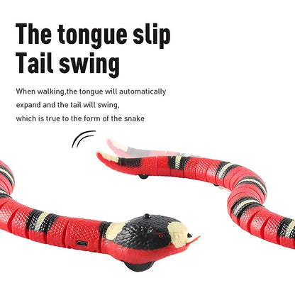 Interactive Smart Snake Cat Toy