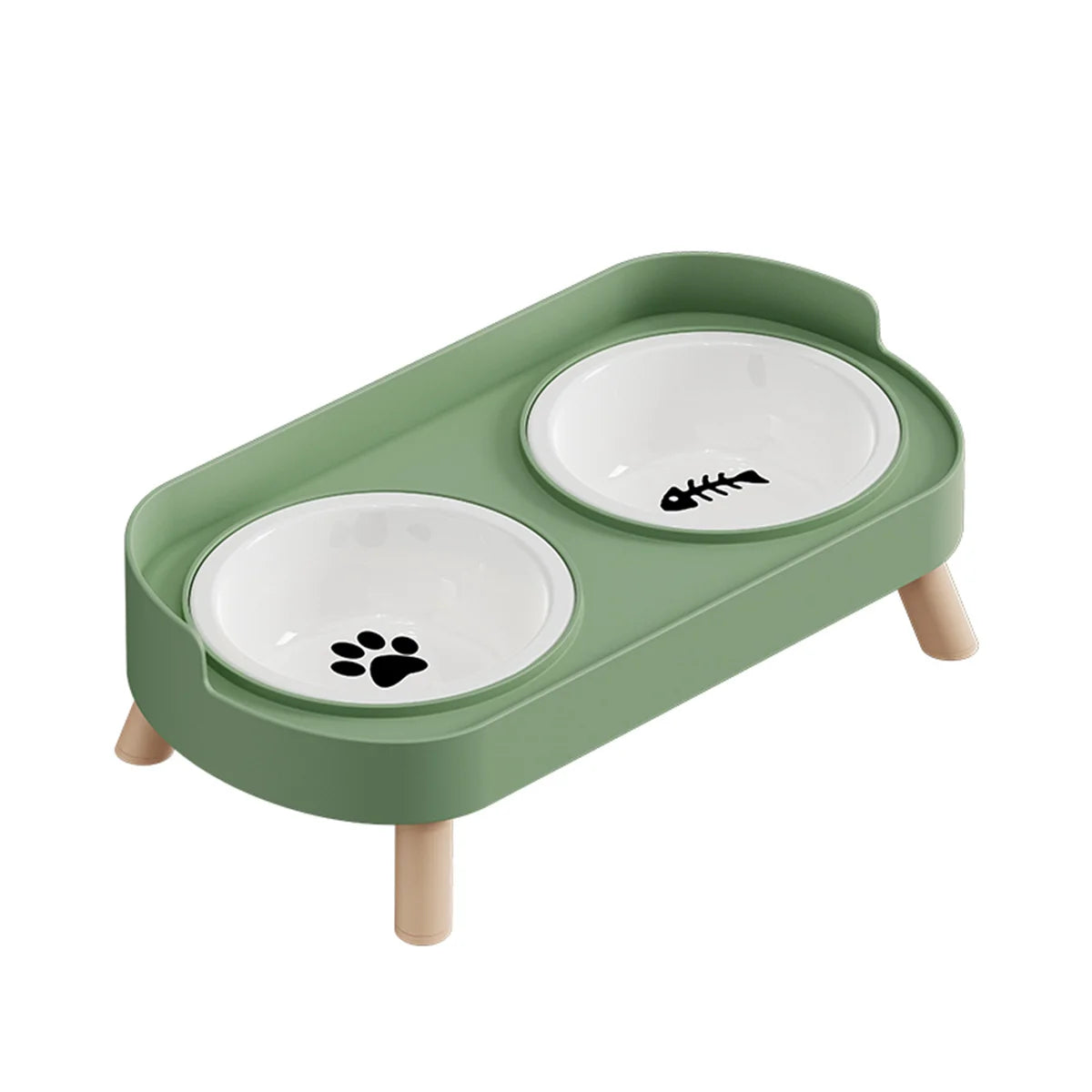Colorful Dopamine Pet Double Bowl