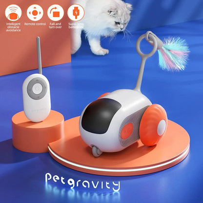 Smart Cat Toy 2-in-1 Moving Car