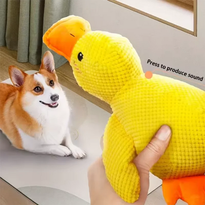 Stomping Duck Plush Dog Toy