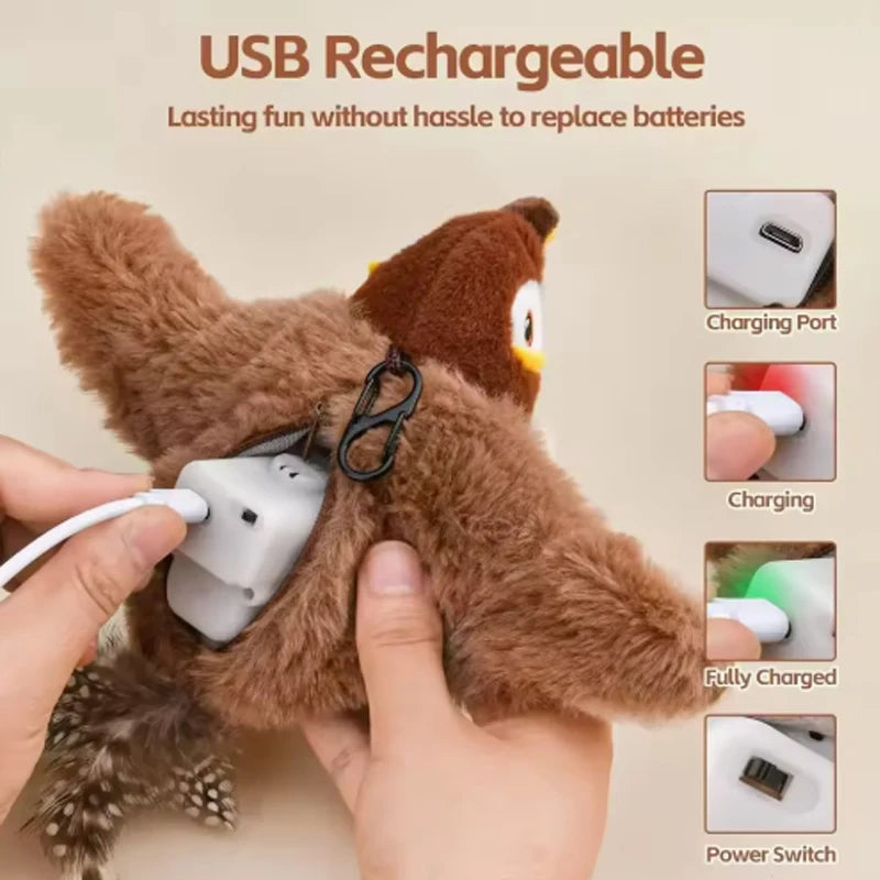Hot Simulated Bird Cat Toy