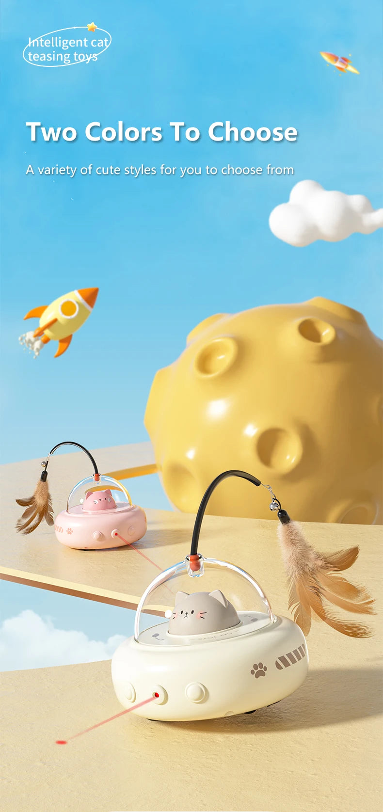 Smart Teaser Cat Toy