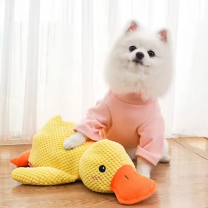 Stomping Duck Plush Dog Toy
