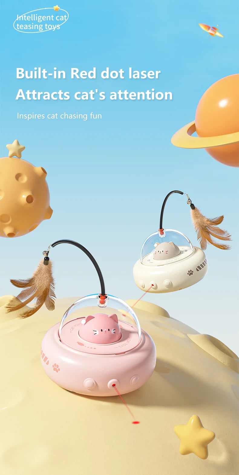 Smart Teaser Cat Toy