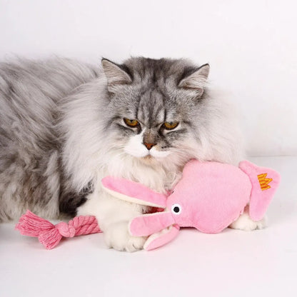 Supet Octopus Plush Rope Toy